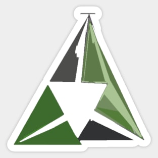 Triforce of Paint Sticker